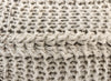 The Earth Company - Hand Knitted Wool Pouf, Ivory
