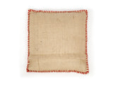 The Earth Company  100% Pure Jute Cushion, Amaranth